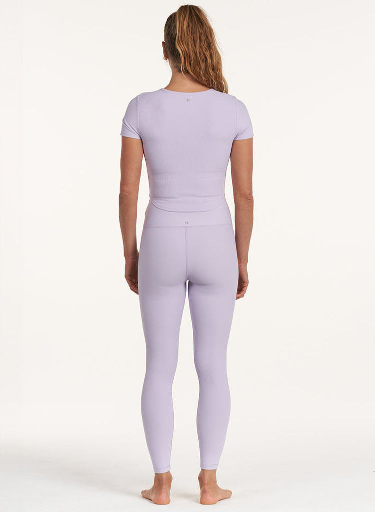 Refine Rib 7/8 Legging - Dusk