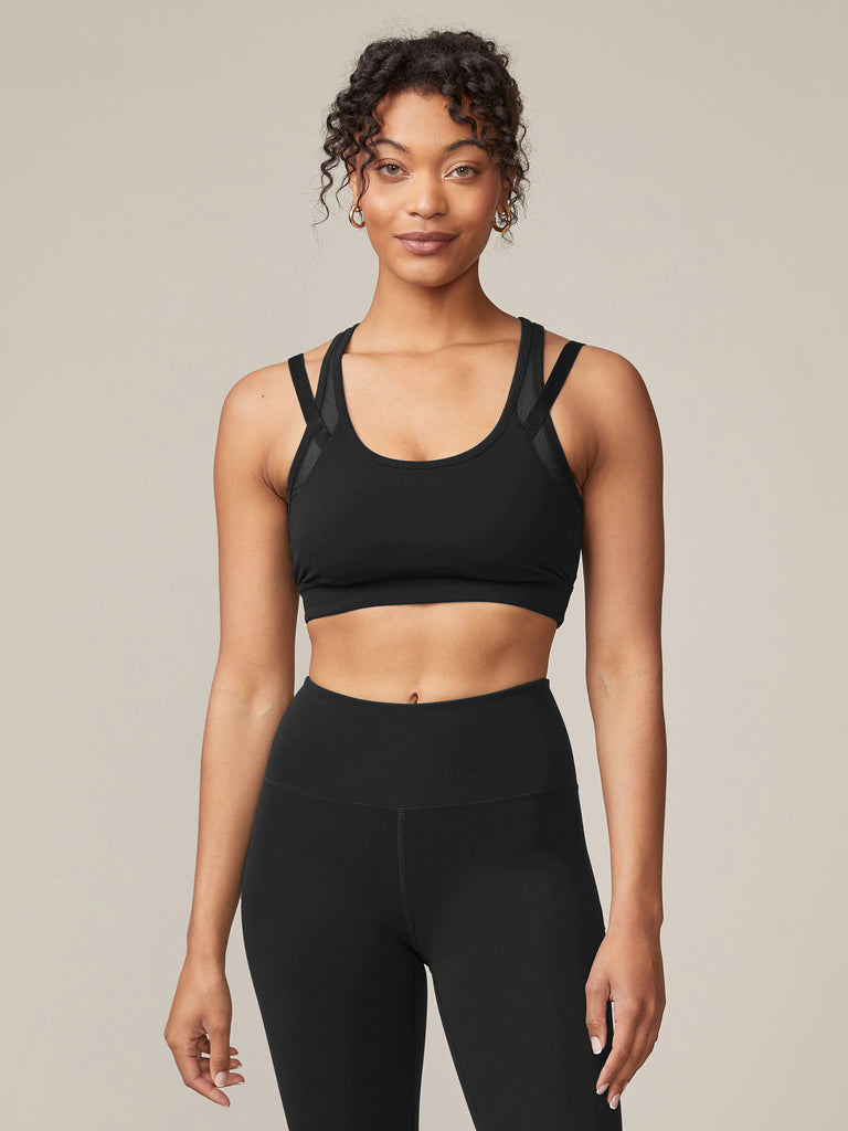 Endure Strappy Mesh Bra and Zip Pocket Legging