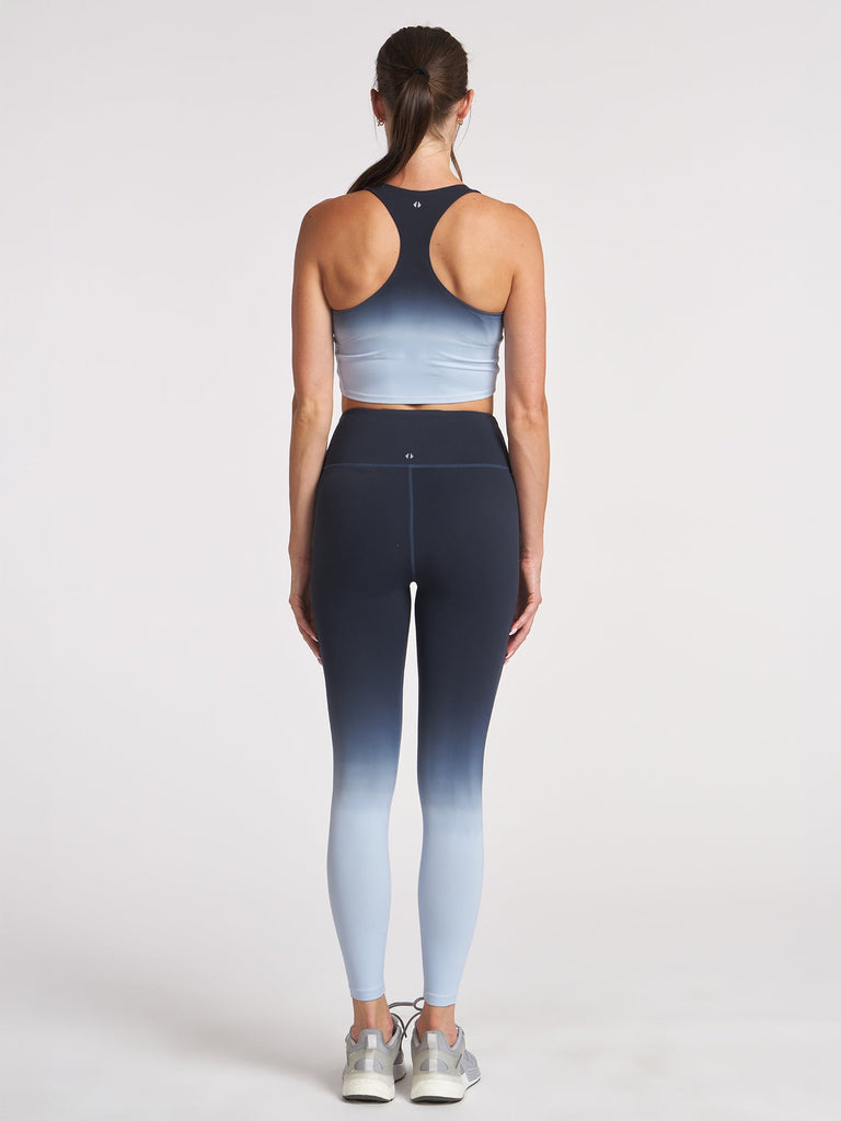 Endure Ombre 7/8 Legging - Carbon Ombre
