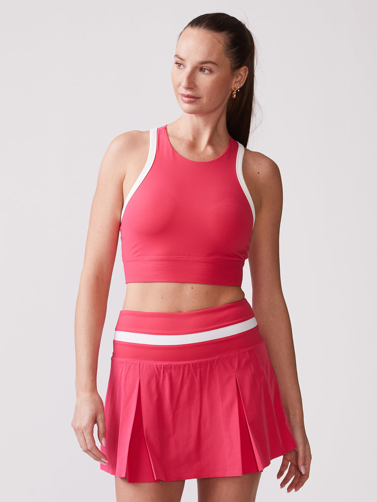 Rib Trim Racer Bra