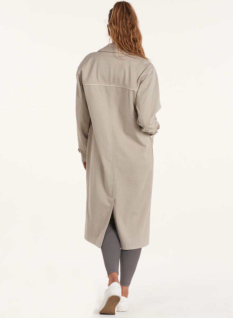 Quinn Trench Coat - Stone