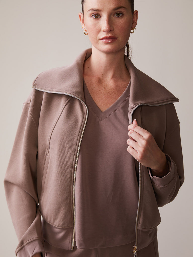 Jacquard Luxe Jacket and Jogger