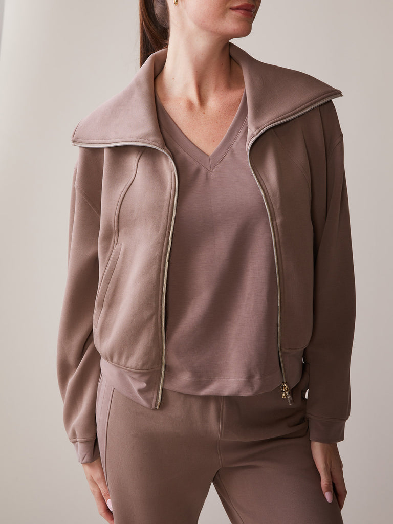 Jacquard Luxe Jacket and Jogger