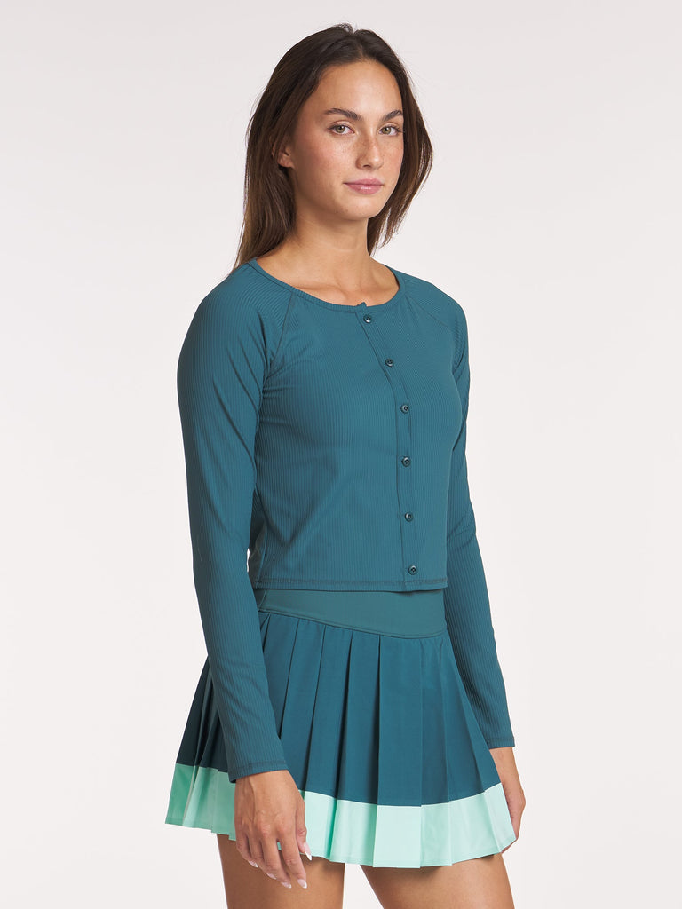 Rib Crop Cardi - Deep Dive