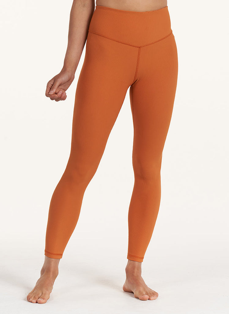 Refine Double-V 7/8 Legging - Amber