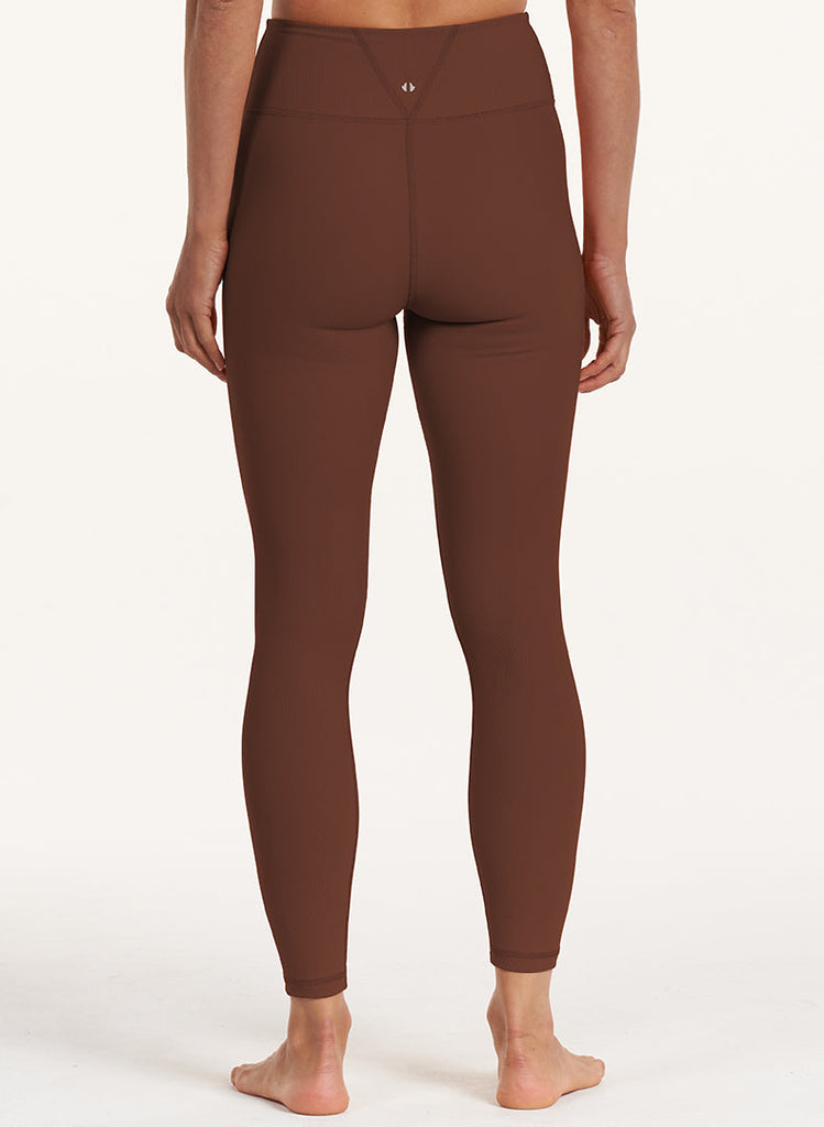 Refine Double-V 7/8 Legging - Coffee