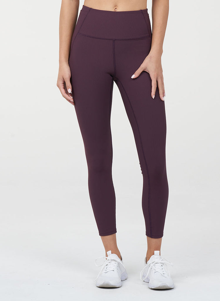 Refine Pocket 7/8 Legging - Cherry