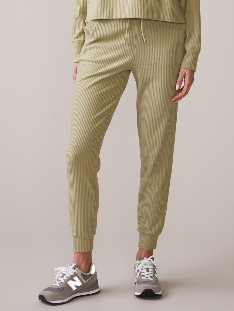 Brushed Rib Jogger