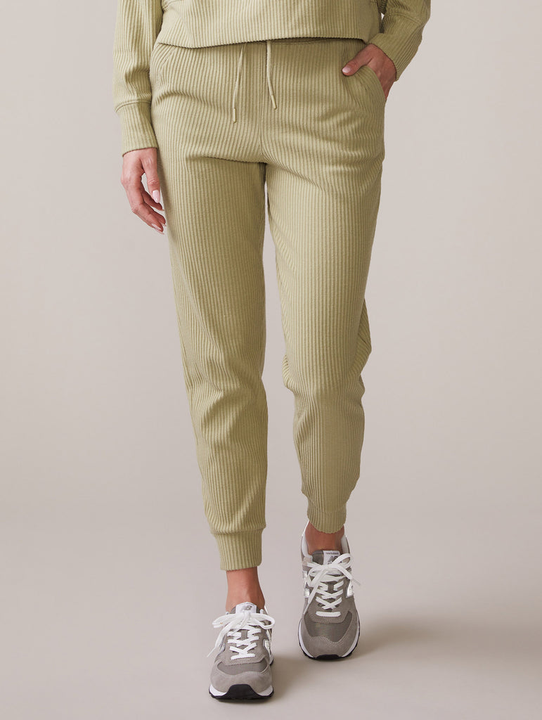 Brushed Rib Jogger