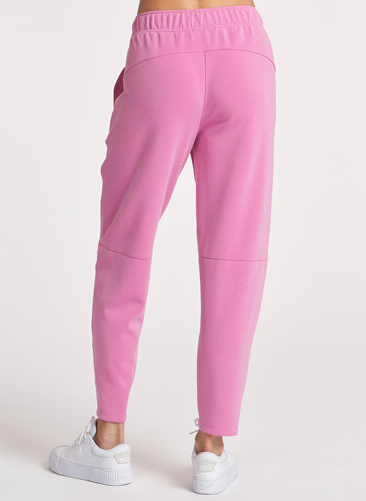 Ultraluxe Barrel Leg Zip Pant - Azalea