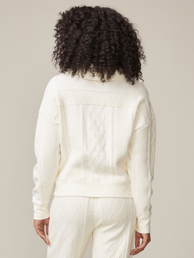 Patch Pocket Half Zip Sweater