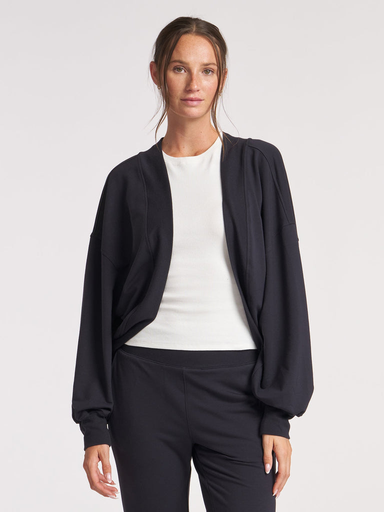 Comforted Slouchy Coverup - Carbon