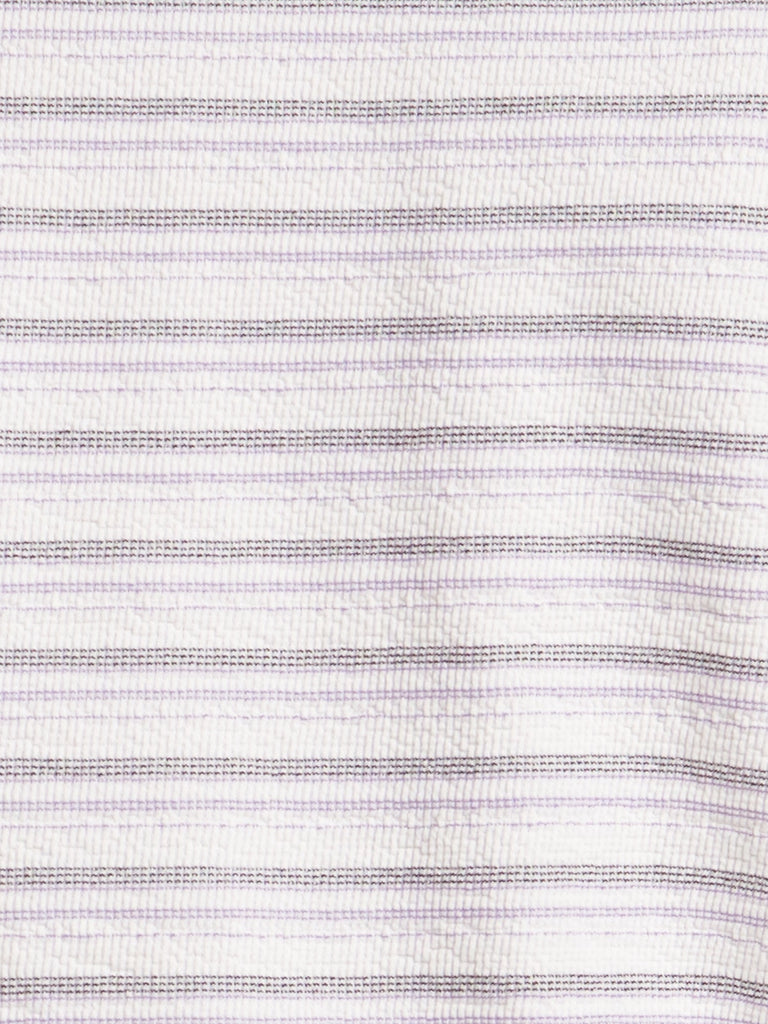 Off The Shoulder Textured Pullover - Lavender Frost Multi